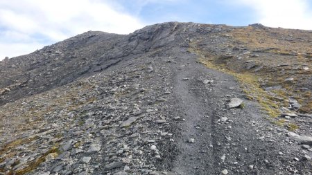 Montée finale vers la pointe Joanne