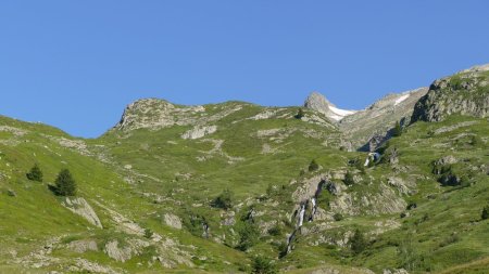 Belledonne est bien verte en cette mi-juillet 2024.