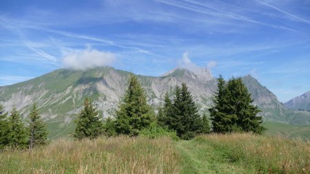 Vue vers Étale et Mandallaz.