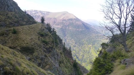 Traversée en balcon de la combe des Roberts