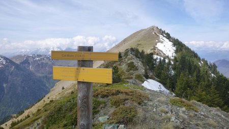 Arrivée au col Blanc