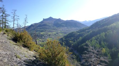 Vue sur Rochecline et la Jassine