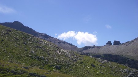 Pointe de Rougnous et col des Tourettes