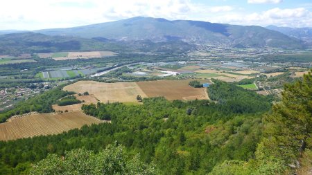 Vue depuis l’antécime de Tigne, avec la montagne de Lure