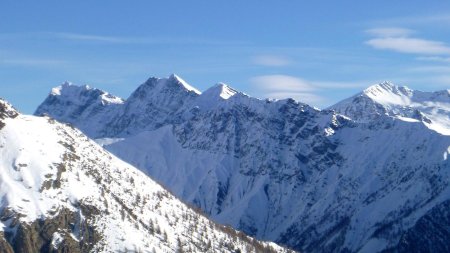 Crête nord-ouest du cirque d’Orcières-Merlette