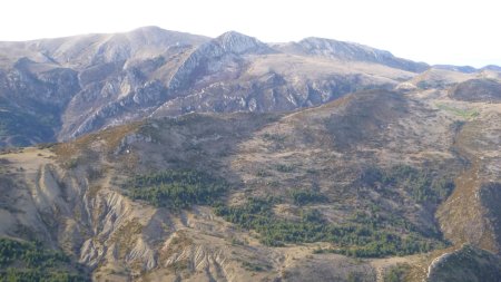 Sommet de Vibres (1693m) vue à l’ouest