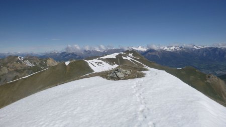 On approche du sommet de la Gipière