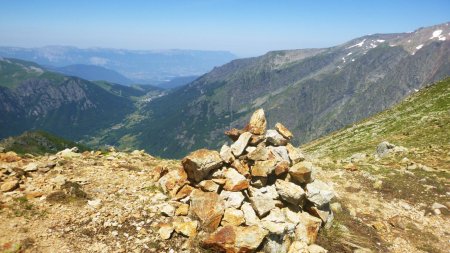 Arrivée au col de la Combe Oursière