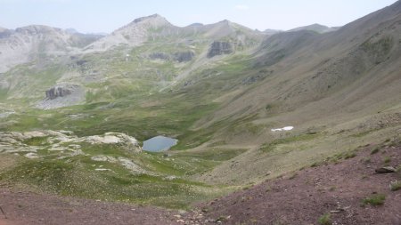 Du pas de Touréis, le lac Verdet