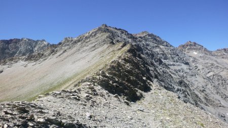 Arrivée au col de l’Autaret