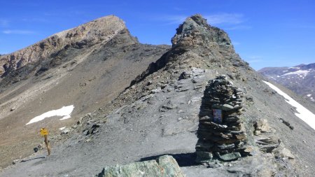 Arrivée au col des Fours