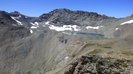 La pointe des Fours et sa crête accidentée