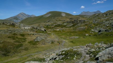 Bifurcation avec le lac Christallin.