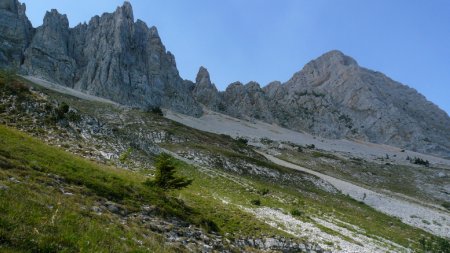 Traversée sous Roche Rousse.