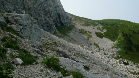 Cairn sur le rocher.