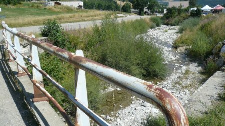 Pont sur le Torrent de la Gresse au Champ de l’Herse.