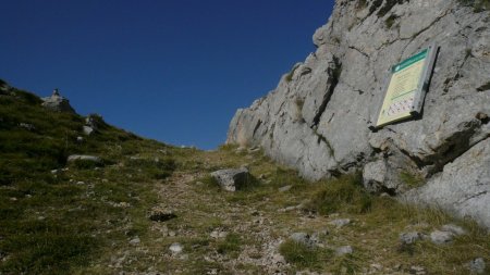 La sortie sur la crête au Pas de Berrièves.