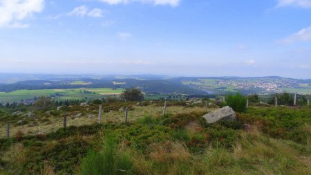 Panorama brumeux.