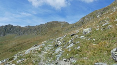 Le col de la Bauche de Mio pas tout près ! et la crête