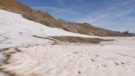 Traversée du glacier du Grand Pisaillas.