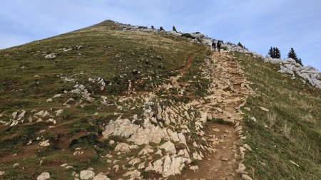 Sur le sentier.