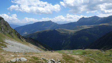 Descente sur le chalet