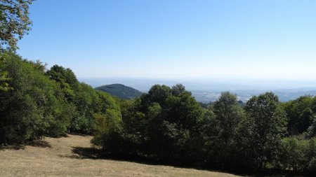 Brumes sur la vallée du Rhône.