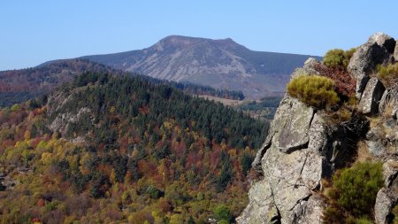 Soleil sur le mont Mézenc.