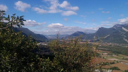 point de vue au dessus des batteries