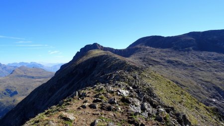 Sur l’arête de Brouffier.