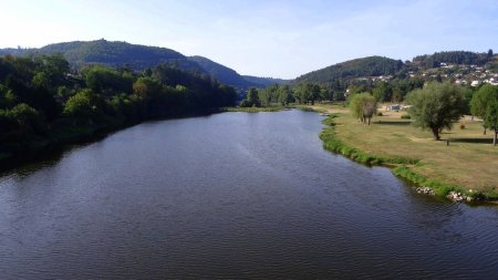 La Loire vue de la passerelle (amont)