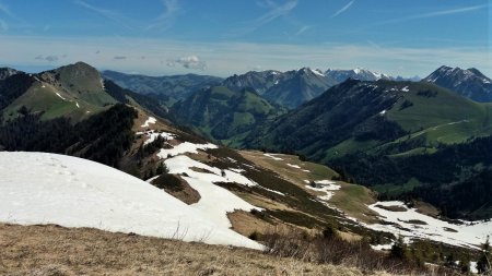 Vers le Nord/Est : en direction de Jaun. 