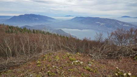 Le Jura et le lac du Bourget