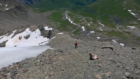 Descente ludique dans le grand pierrier