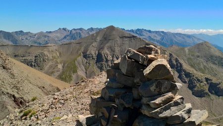 Le cairn du 2e Caire Brun (2823m)