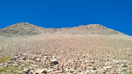 Le pierrier de descente