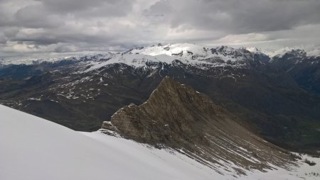 Vue sur le Massif des Houerts, Mortice et Font Sancte