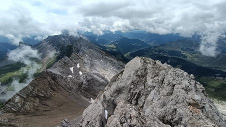 La vue se dégage comme par magie lors de notre arrivée !!