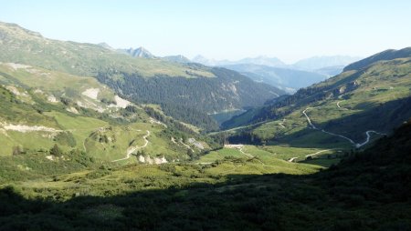 Vue arrière, vers St-Guérin