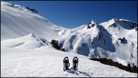 Sur la bosse (1987m) du Plan de la Mouille, vue vers le col du Sallestet et Montagne d’Outray