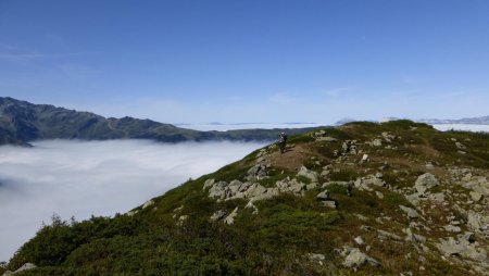 Sur la montagne de Tigneux (1994m) avant de basculer