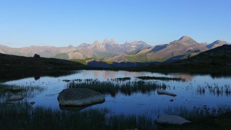 Lac guichard, les aiguilles se colorent