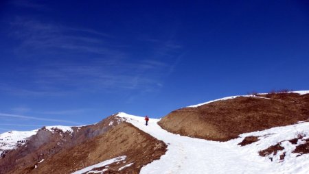 Sur la piste