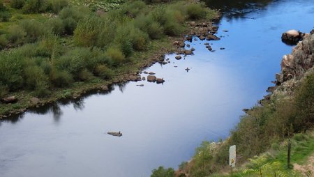 Traversée du barrage