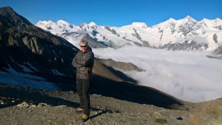 Fred devant le paradis des 4000