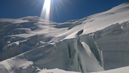 Des crevasses gigantesques