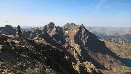 Arrivée au sommet du Grand Cimon