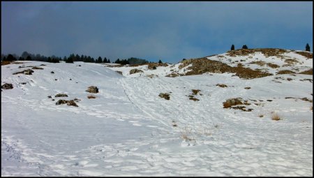 Regard au nord de la Cabane de Pré Peyret.