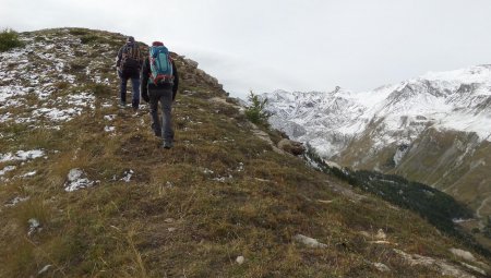 Début du parcours d’arête