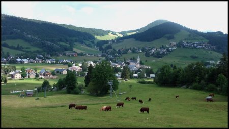 Belvédère sur Corrençon-en-Vercors.